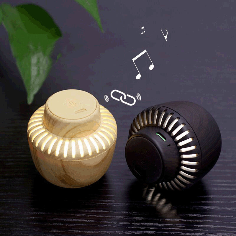 Portable Mushroom Small Audio, LED With Night Light